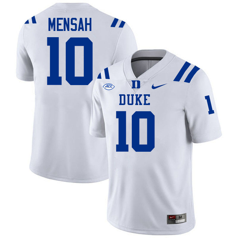 Darian Mensah Duke Jersey,Duke Blue Devils #10 Darian Mensah Jersey Youth College-White